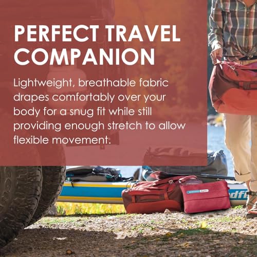SAGEFINDS Airplane Travel Blanket | Compact Throw Blanket for Camping and Hiking | Converts into a Pillow | Travel Gift | Soft Jersey Knit | Fits in Backpack | Attaches to Luggage | Travel Essential - color: Purple