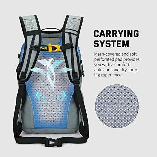 SKYSPER Small Hiking Backpack, 20L Lightweight Travel Backpacks Hiking Daypack for Women Men - color: Lantc20-celadongreen, size: 20 l