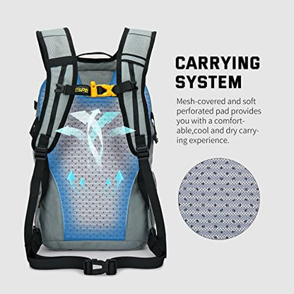 SKYSPER Small Hiking Backpack, 20L Lightweight Travel Backpacks Hiking Daypack for Women Men - color: Lantc20-celadongreen, size: 20 l