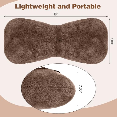 Colingmill 1 Pc Neck Pillow for Recliner Chair Headrest,Brown - color: Brown