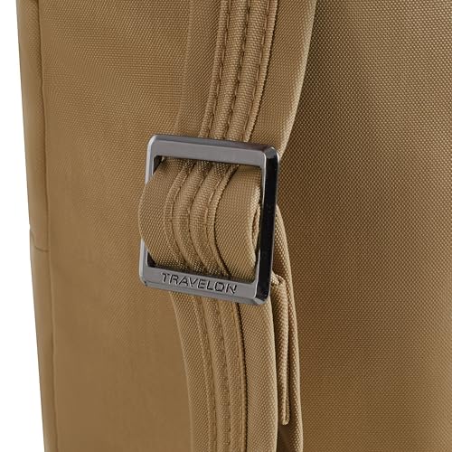 Travelon Anti-Theft Runways Small Sling - color: Latte