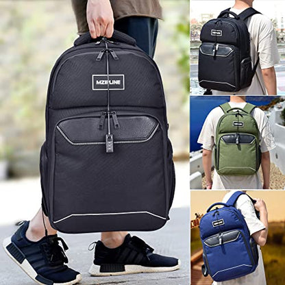 Smell Proof Travel Backpack Bag Anti-Theft Business Laptop Backpack with Lock,Large Daypack Travel bags for College Men & Women - color: Blue