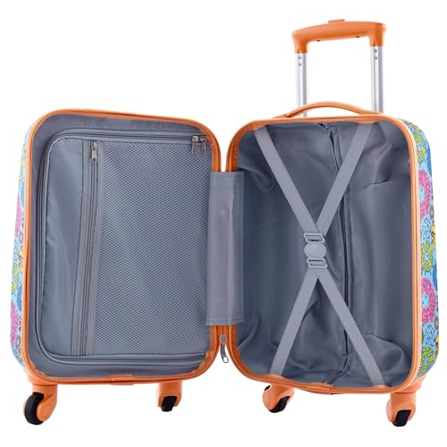 Travelers Club 5 Piece Kids' Luggage Set, Donut - color: Donut