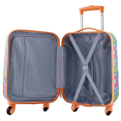 Travelers Club 5 Piece Kids' Luggage Set, Donut - color: Donut