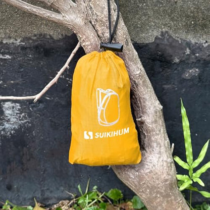 Ultra Lightweight Hiking-Daypack,Foldable Travel Packable Backpack - color: Yellow