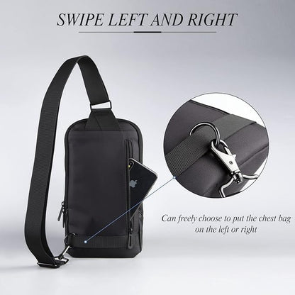 VGOAL Sling Crossbody Bag for Men Women,Casual Chest Shoulder Backpack - color: Ks3211w