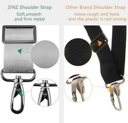 Shoulder Strap 58" Ultra-Thick Fixed Padded and Adjustable Buckles Crossbody Strap for Briefcase Laptop Bag Luggage - color: Butterfly