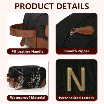 Personalized Toiletry Bag for Men, Birthday Gifts for Men Him - style: N