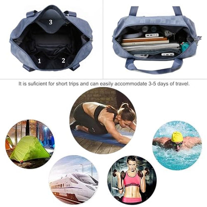Expandable Foldable Duffel Bag Suitcases,Detachable Rolling Wheels,Rolling Duffle Bag with Wheels,Suitcase with Wheel,Carry on Luggage,Gift for Men Women Lightweight Suitcases (Khaki) - color: Khaki