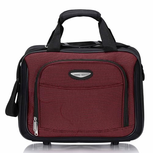 Travel Select Amsterdam Softside Expandable Luggage with Rolling Wheels, Red, 4-Piece Set (15/21/25/29) - color: Red, size: 4-Piece Set (15/21/25/29)