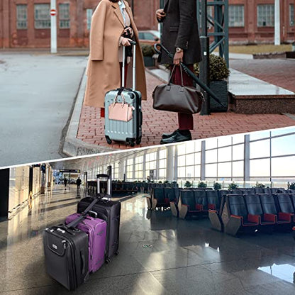 Wisdompro 2 Pack Add a Bag Luggage Strap, Luggage Connector Straps - Black - color: Black