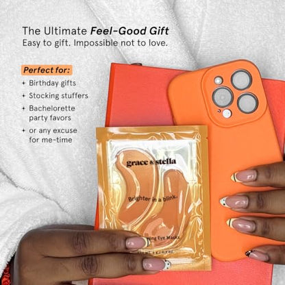 grace & stella New Brightening Eye Patches for Dark Circles (48 Pairs) - size: 48 Count (Pack of 1)