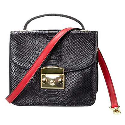 Allzedream Leather Purse Strap Replacement Crossbody Handbag Long Adjustable (Red) - color: Red