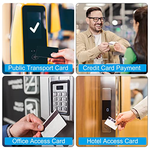 RFID Blocking Passport Sleeve Set, 14 Pack Aluminum Credit Card Holder for Identity Theft Prevention, 5 Colors