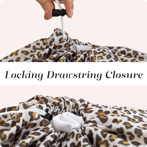 Handy Laundry XL Nylon Laundry Bag 30"x40", 60 lb Capacity, Leopard - color: Leopard, size: 30" x 40"