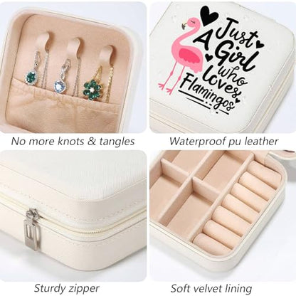 Tacos Travel Jewelry Case Small PU Leather Jewelry Box Organizer - color: Tacos, size: No Initial