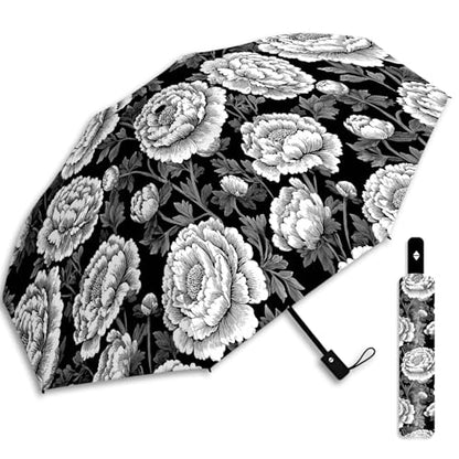 Small Travel Folding Umbrella for Girl - color: TP