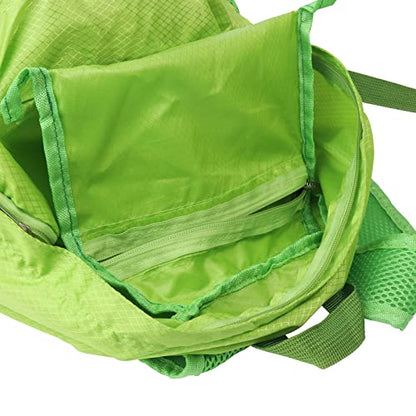 25L Backpack Packable Foldable Ultra Lightweight Water Resistant Durable Camping Travel Hiking Daypack for Men Women (Green) - color: Green
