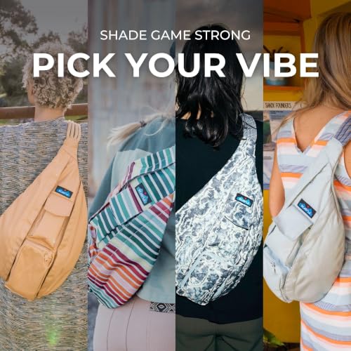 KAVU Rope Sling, Water-Resistant Crossbody Bag - color: Night Fields