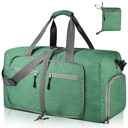 Dimayar 115L Foldable Duffle Bag, Travel & Weekend, Extended Trips - color: Forest Green, size: 115L
