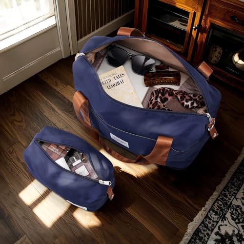 TAKUMI Luggage Sets, Hardside Suitcases with Wheels, Navy, 3 Piece - color: NAVY, size: 3 Piece Set(DB)