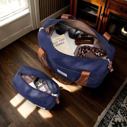 TAKUMI Luggage Sets, Hardside Suitcases with Wheels, Navy, 3 Piece - color: NAVY, size: 3 Piece Set(DB)