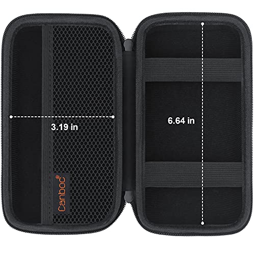 Canboc Carrying Travel Pouch MacBook Charger Case for MacBook Accessories - color: B-Black