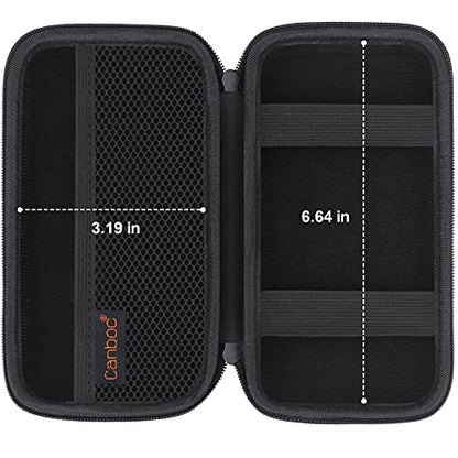 Canboc Carrying Travel Pouch MacBook Charger Case for MacBook Accessories - color: B-Black
