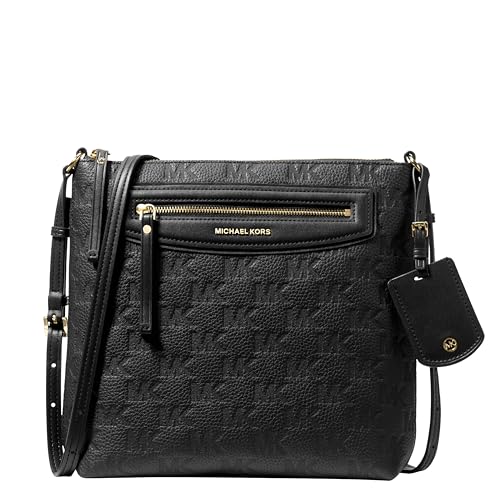 Michael Kors Women's Jet Set Travel Large Top-Zip Crossbody - color: Black