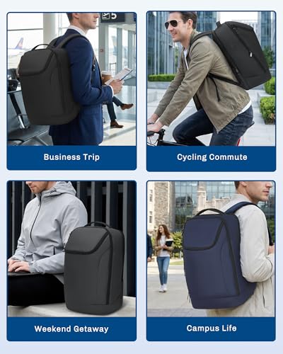 Hynes Eagle 16 Inch Laptop Backpack 25L Business Travel Workday Daypack - color: Grey