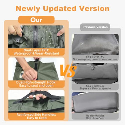 YBLOC Vacuum Bags for Travel, 1 Pack 24L Space Saver Compression Bag - color: 1 PC/24L