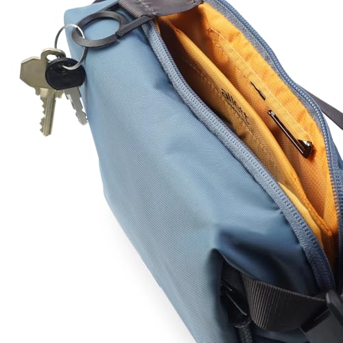 Allett Daily Mini Sling Bag for Men & Women, Crossbody (Blue Haze) - color: Blue Haze