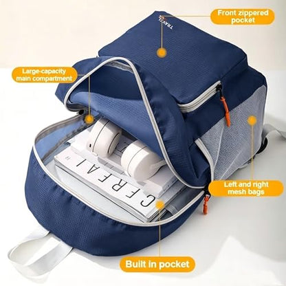 Foldable Travel Backpack, Ultra Lightweight Packable Daypack for Carry On
