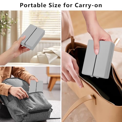 FYY Travel Pill Organizer, Pill Box Medicine Case-2pcs Grey - color: Grey, size: Large (1 Piece), Small (1 Piece)