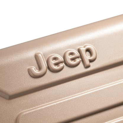 Jeep JH004C Hardside Expandable Luggage with Spinner Wheels, Beige, Carry-On 20 Inch - color: Beige, size: Carry-On 20 Inch