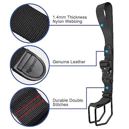 Vigorport Luggage Hook Strap, J Hook for Add A Bag Luggage Travel Essential - size: Large size/Metal buckle