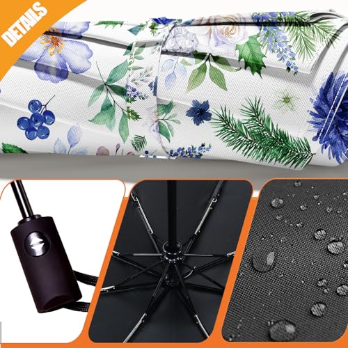 Folding Umbrella, Automatic Small Compact, Sun & Rain - color: MT73
