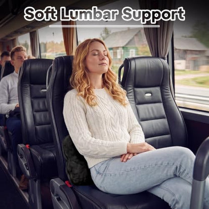 Hooded Blanket for Airplane Travel, Compact Fleece, Black - color: Black