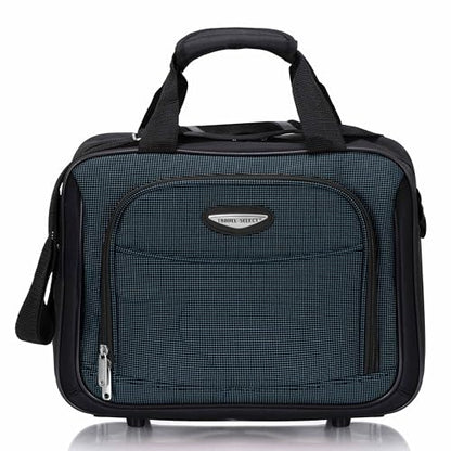 Travel Select Amsterdam Softside Expandable Luggage with Rolling Wheels, Navy, 4-Piece Set (15/21/25/29) - color: Navy, size: 4-Piece Set (15/21/25/29)