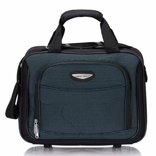 Travel Select Amsterdam Softside Expandable Luggage with Rolling Wheels, Navy, 4-Piece Set (15/21/25/29) - color: Navy, size: 4-Piece Set (15/21/25/29)