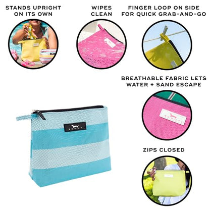 SCOUT Go Getter Pouch- Water-Resistant, Toiletry Bag - Aloha Aqua - color: Aloha Aqua