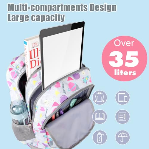 Tilami Rolling Backpack for Kids 18 Inch Wheeled Bookbag for Boys & Girls for School & Travel,Claw - color: Claw