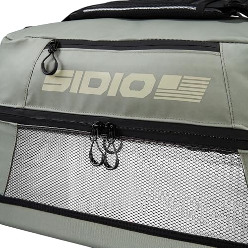 SIDIO Duffel Bag with Heavy Duty Storage Crate & Dividers, Aircraft
