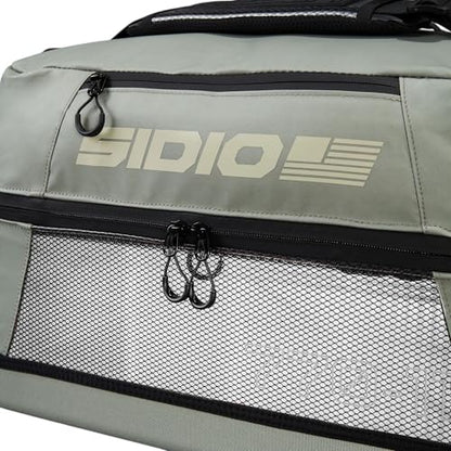 SIDIO Duffel Bag with Heavy Duty Storage Crate & Dividers, Aircraft