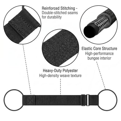 3Pcs Luggage Straps for Suitcases, Adjustable Luggage Connector Straps to Connect Two Suitcases for Secure Carry On & Travel Essentials