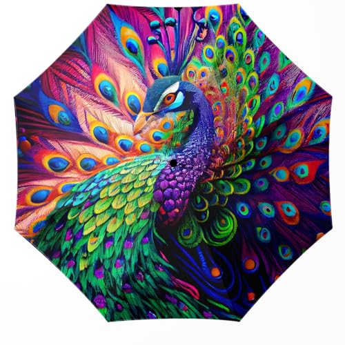 Folding Umbrella, Automatic Small Compact, Sun & Rain - color: MT62