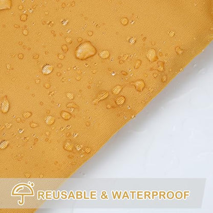 Angel Love Wet Bags, 2 Pack Baby Cloth Diaper Wet/Dry Bags with Two Zippered Pockets, Travel, Beach, Pool, Gym Bag for Swimsuits or Wet Clothes, Waterproof Washable Reusable, L216217 - color: Dark green and yellow