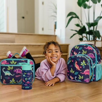 Wildkin 12 Inch Toddler Backpack for Kids, Dino Pals - color: Dino Pals