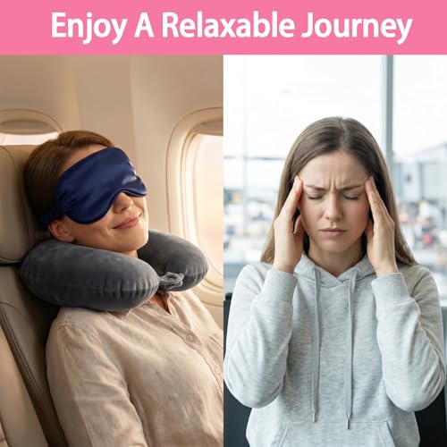 4pcs Sleep Mask, Silk Eye Mask for Sleeping Eyes Cover Blackout Eye Masks, Elastic Adjustable Soft Night Eyes Shade for Sleeping Women Men
