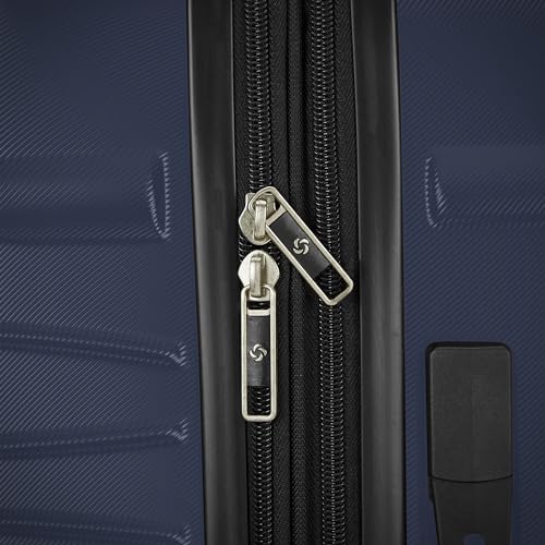 Samsonite Evolve SE Hardside Expandable Luggage with Spinners, Classic Navy, 2PC SET (Carry-on/Medium) - color: Classic Navy, size: 2-Piece Set (Carry-on/Medium)